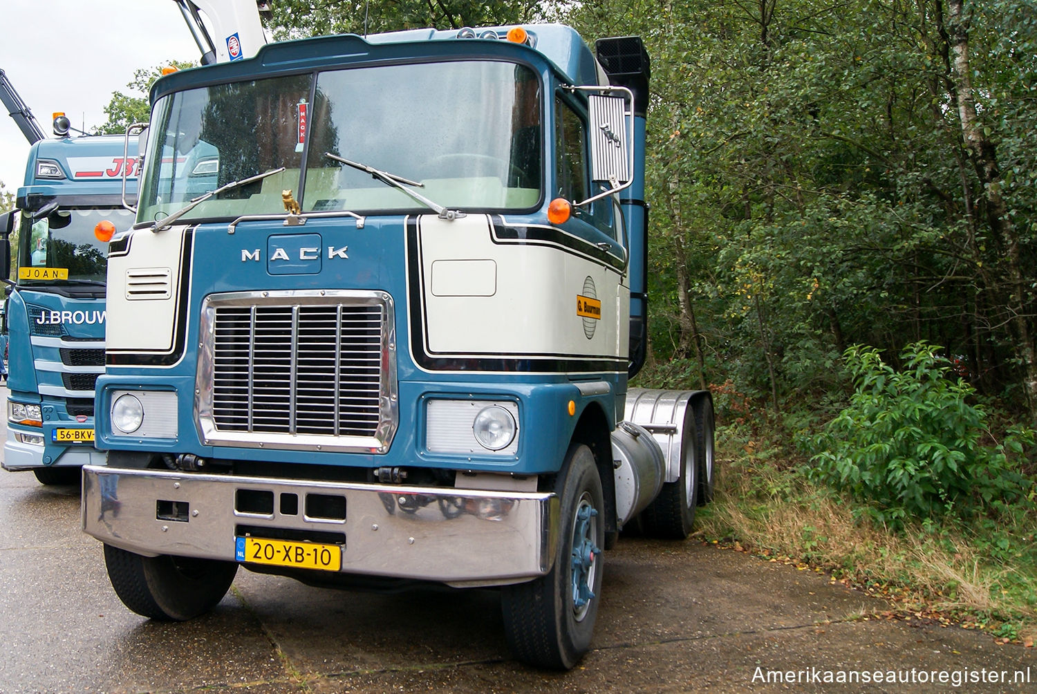 Vrachtwagens Mack F Series uit 1980